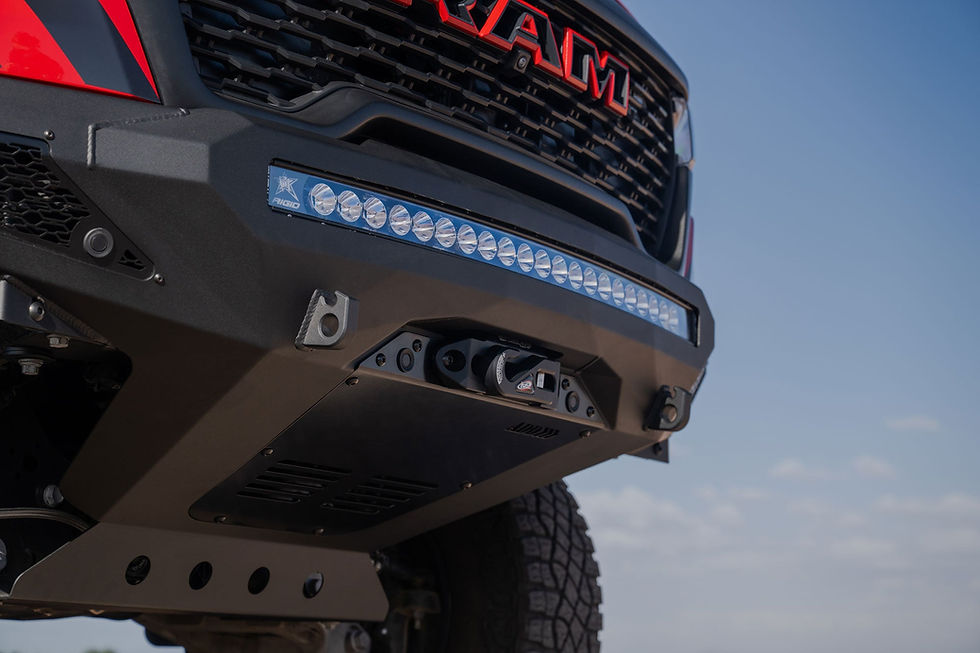 Thumbnail: 2025 Ram RHO Stealth Fighter Front Bumper Winch Kit