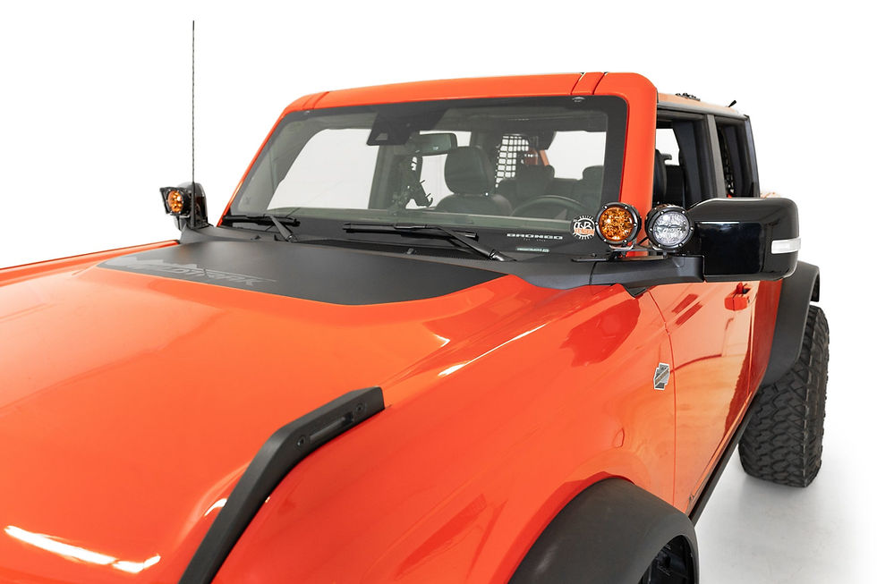 Thumbnail: 2021-2024 Ford Bronco & Bronco Raptor Dual Ditch Light Brackets