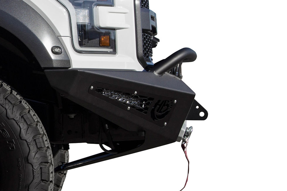 Thumbnail: 2017-2020 Ford F-150 Raptor HoneyBadger Front Bumper with Winch Mount | HERITAGE