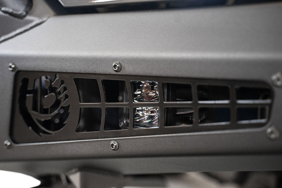 Thumbnail: 2021-2023 FORD F-150 HONEYBADGER FRONT BUMPER w/ TOP HOOP