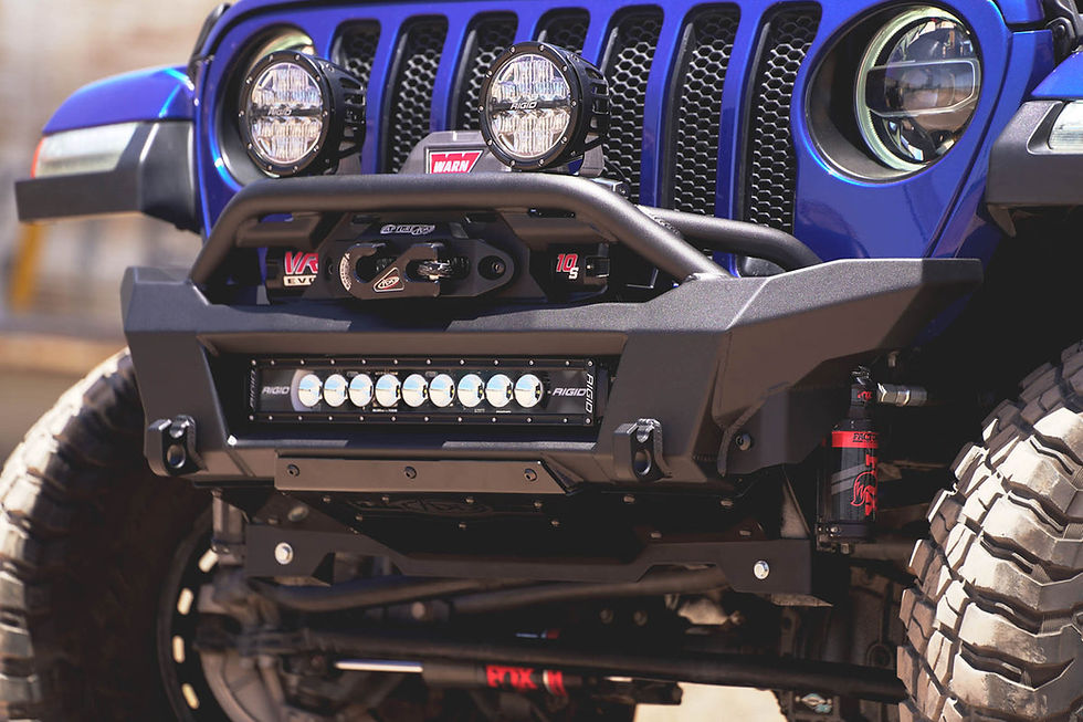 Thumbnail: 2018-2026 JEEP JL/JT PHANTOM WINCH STUBBY FRONT BUMPER