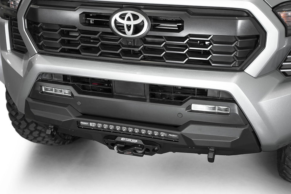 Thumbnail: 2024+ TOYOTA TACOMA STEALTH CENTER MOUNT WINCH FRONT BUMPER