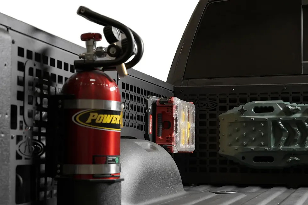 Thumbnail: 2019-2024 Ram HD 2500/3500 Bed Side Molle Panels - (DRIVER SIDE)