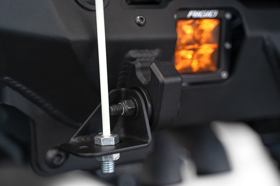 Clevis Mount Whip Flag Holder