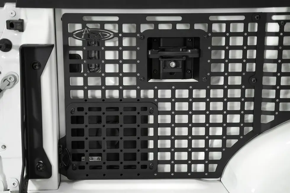Thumbnail: 2021+ Ford F-150 & Raptor Bed Side Molle Panels - (Driver Full Kit)