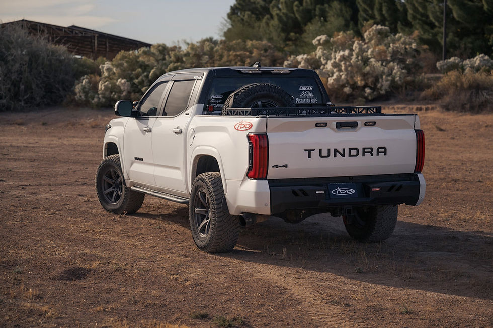 Thumbnail: 2022-2026 TOYOTA TUNDRA BLACK LABEL REAR BUMPER