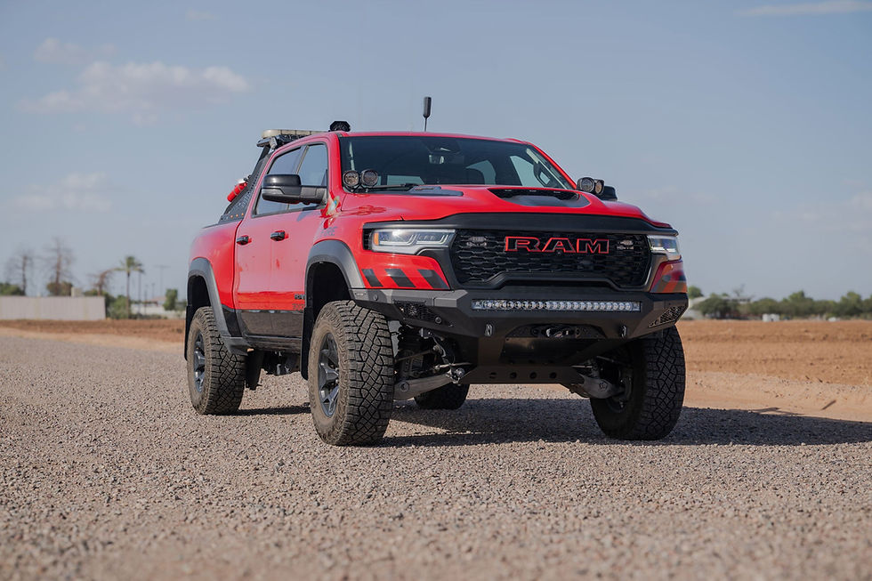 Thumbnail: 2025 Ram RHO Stealth Fighter Front Bumper Winch Kit