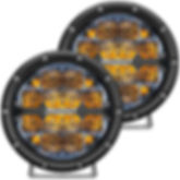 RIGID 360-Series 6'' LED Off-Road DRIVE Optic With AMBER Backlight