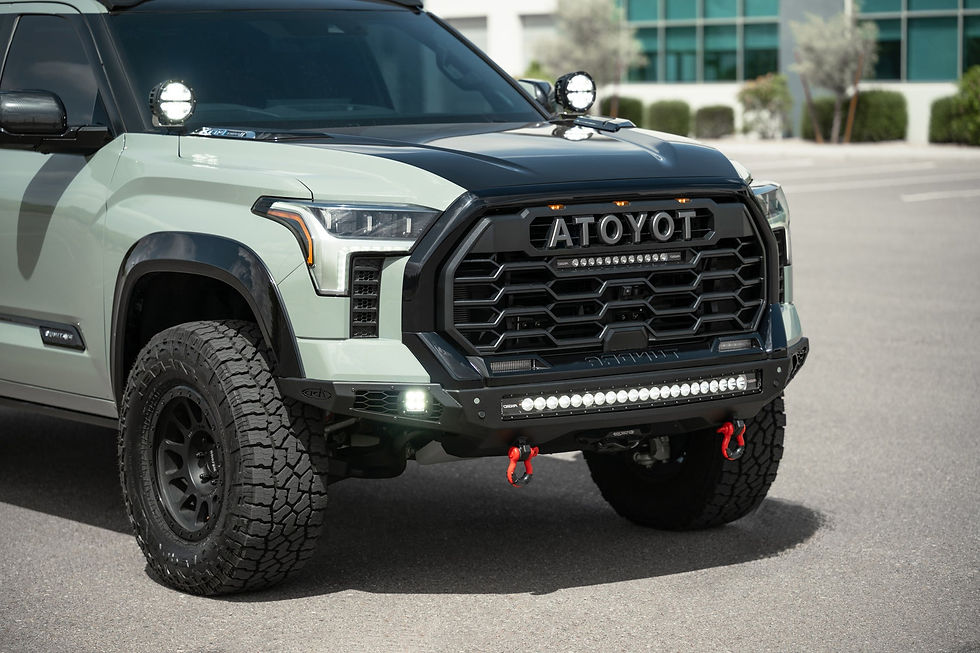 Thumbnail: 2022-2026 TOYOTA TUNDRA STEALTH FIGHTER WINCH FRONT BUMPER