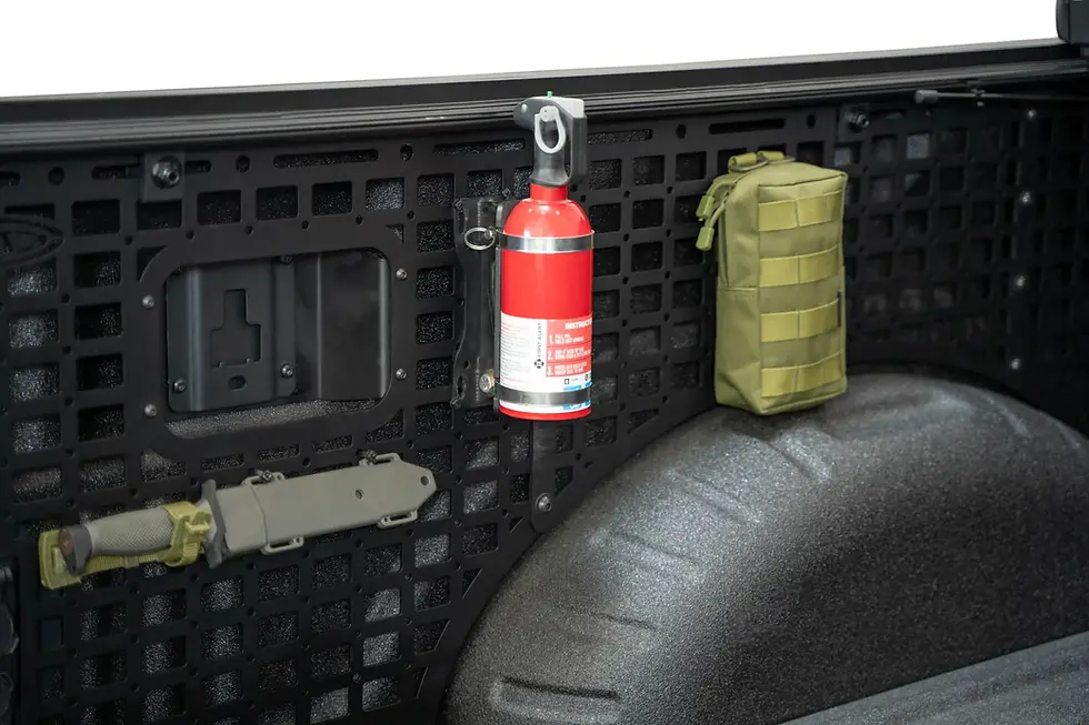 Thumbnail: 2023-2026 Ford Super Duty Bed Side Molle Panels - (Long Bed 8' DRIVER SIDE)