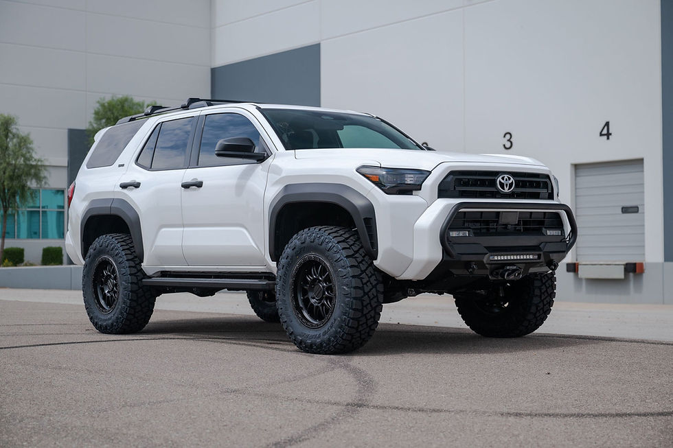 Thumbnail: 2025+ TOYOTA 4RUNNER STEALTH CENTER MOUNT FRONT BUMPER with Top Hoop