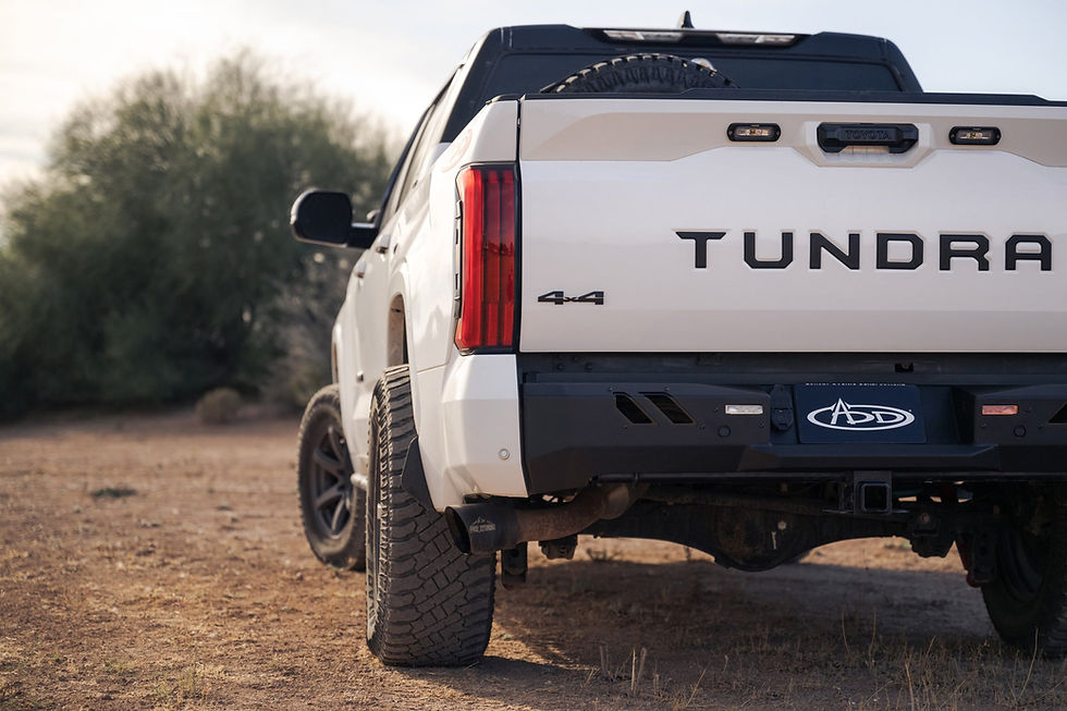 Thumbnail: 2022-2026 TOYOTA TUNDRA BLACK LABEL REAR BUMPER