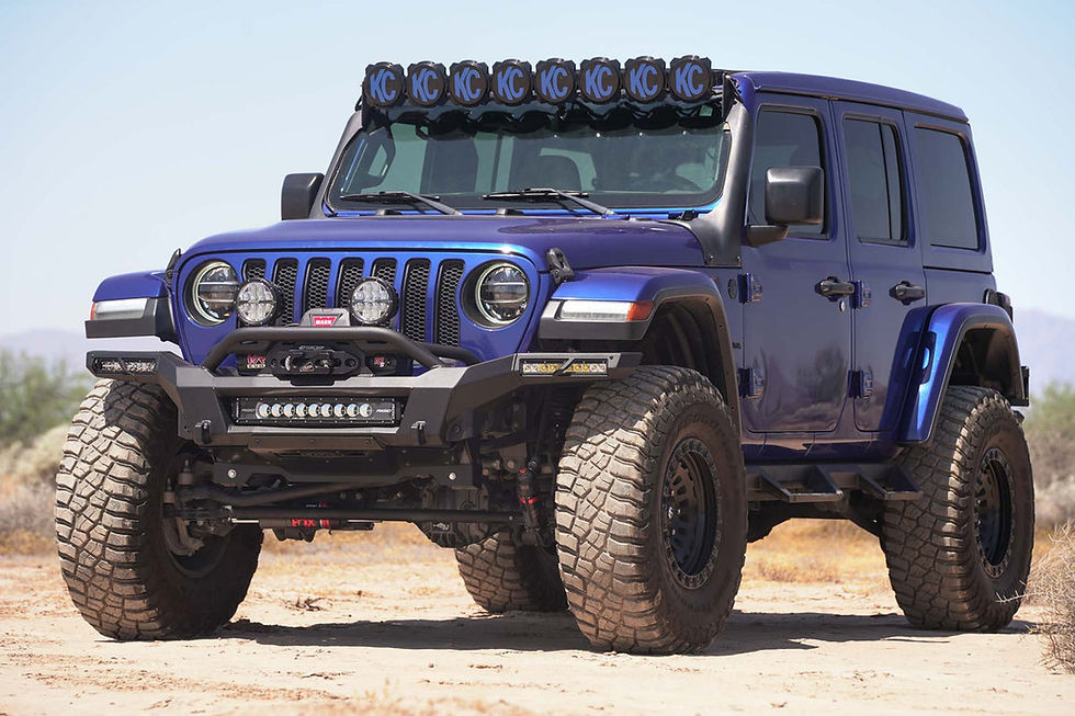 Thumbnail: 2018-2026 JEEP JL/JT PHANTOM WINCH FRONT BUMPER