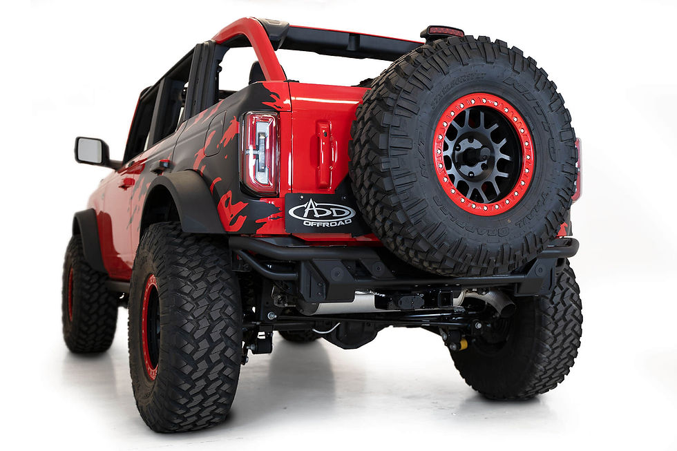 Thumbnail: 2021-2024 FORD BRONCO ADD PRO BOLT-ON REAR BUMPER