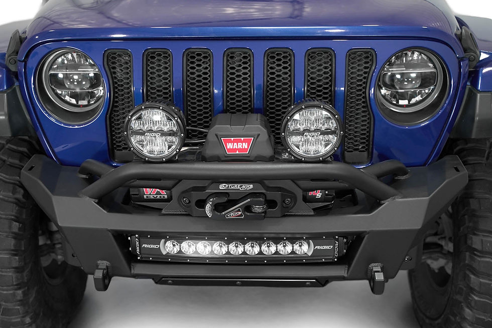 Thumbnail: 2018-2026 JEEP JL/JT PHANTOM WINCH STUBBY FRONT BUMPER