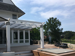 STAINLESS STEEL ON OUTDOOR CARPENTRY