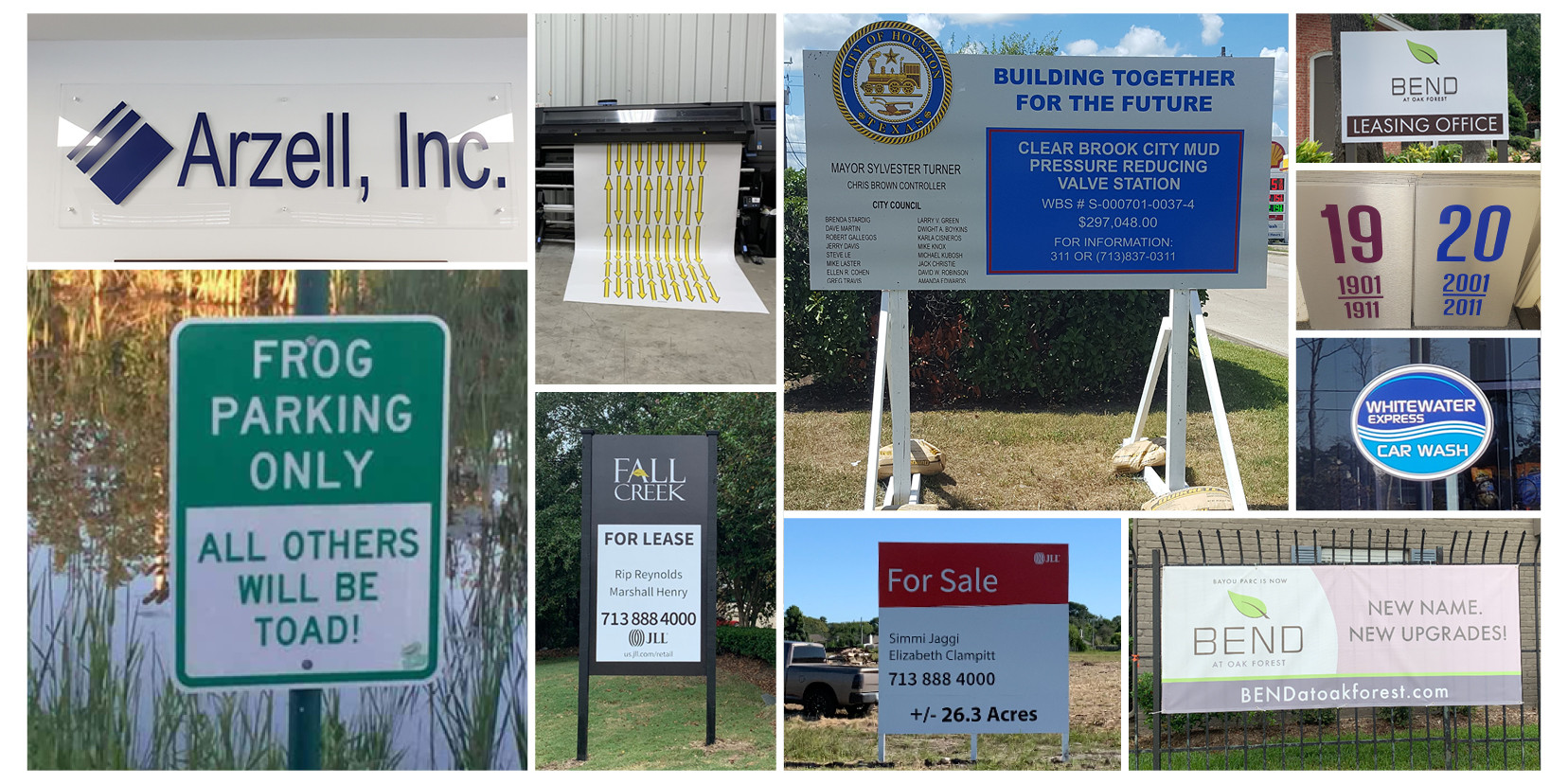 Custom signs Cypress Signs Cypress, Texas