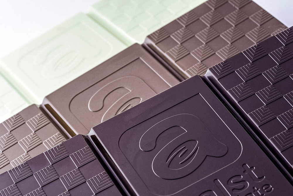 Aalst Dark Chocolate, Milk Chocolate and White Chocolate
