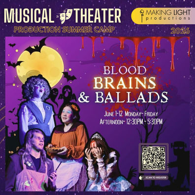 Musical Theatre Camp Blood Brains and Ballads