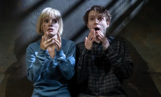 Lily Allen and Matthew Tennyson in The Pillowman, Duke of York's Theatre