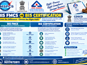 BIS FMCS vs BIS Certification: What Is the Difference?
