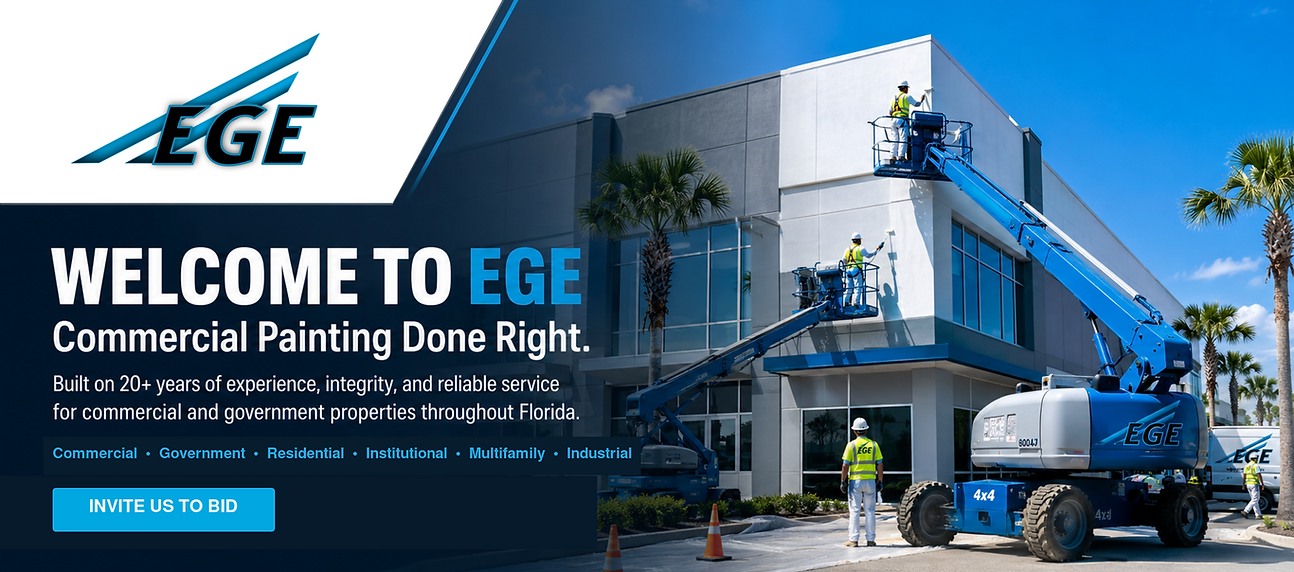 EGE Painting Services | Commercial & Residential Painters in Florida