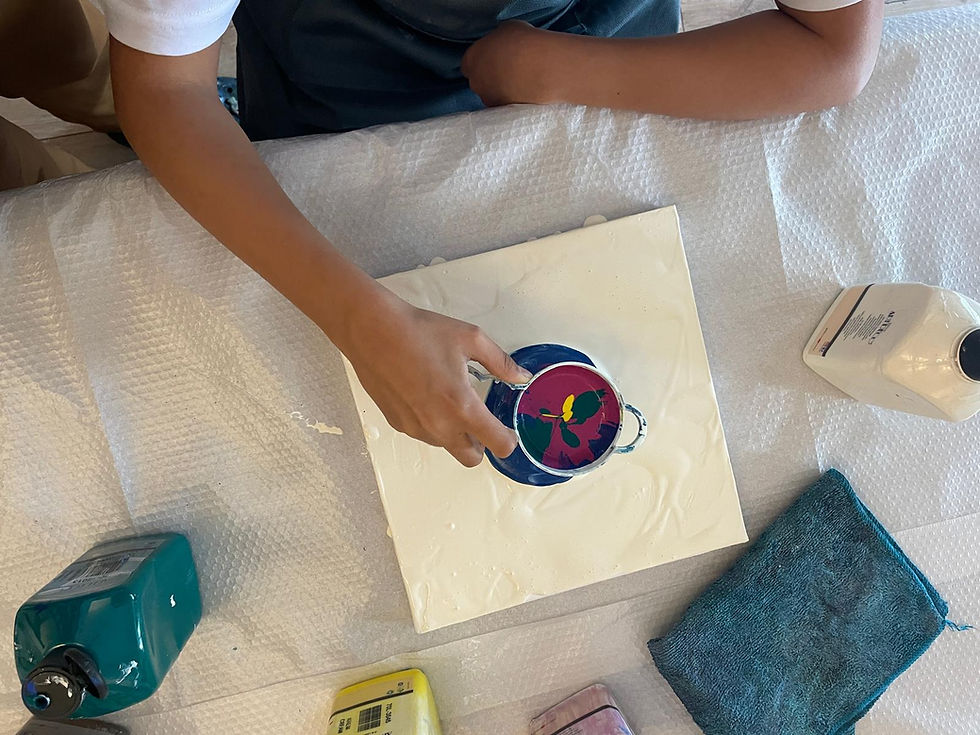 Küçük resim: Soyut Resim Teknikleri – Birebir Sanat Dersleri