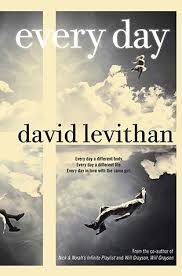 The cover of David Levithan's novel Every Day