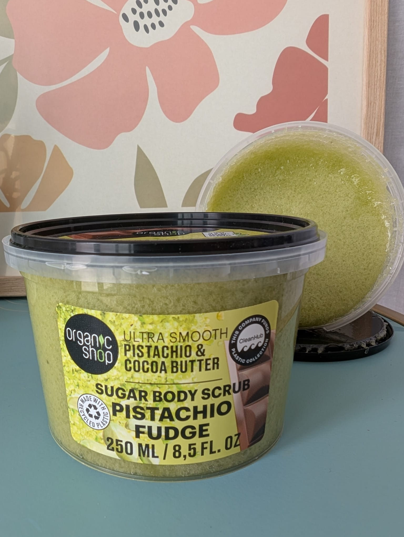 ORGANIC SHOP EXFOLIANTE CORPORAL PISTACHO Y CHOCOLATE FUNDIDO