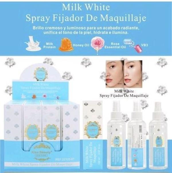 Fijador maquillaje White milk