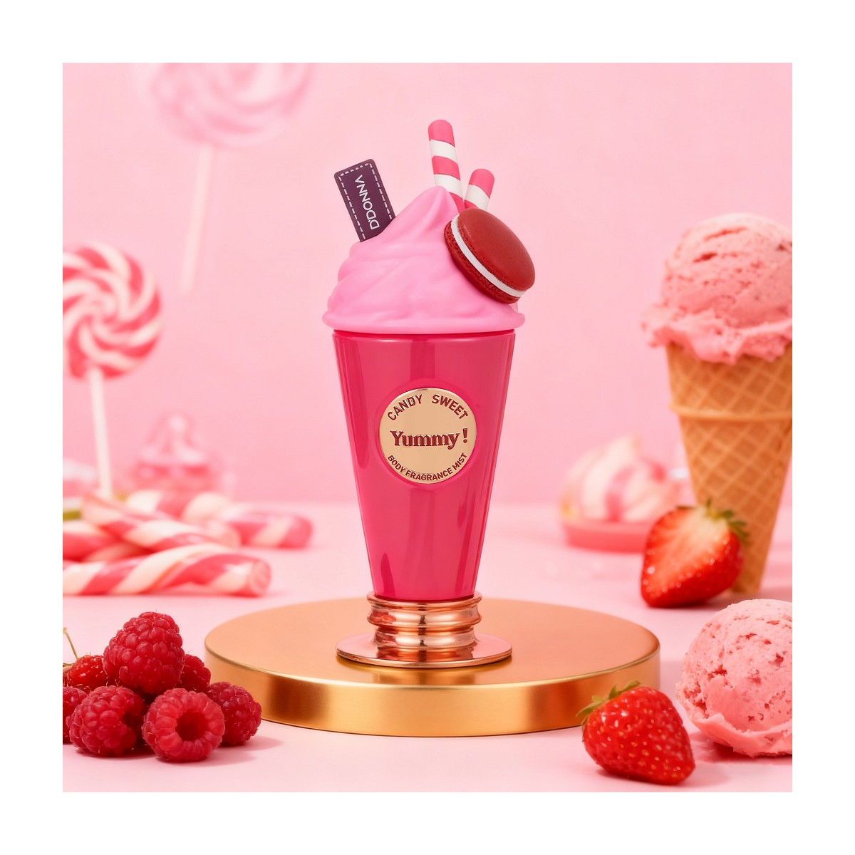 DONNA COSMETICS PERFUME CUERPO Y CABELLO YUMMY CANDY 200ML