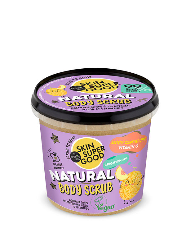 EXFOLIANTE CORPORAL ILUMINADOR CON EXTRACTO DE MELÓN Y VITAMINA C