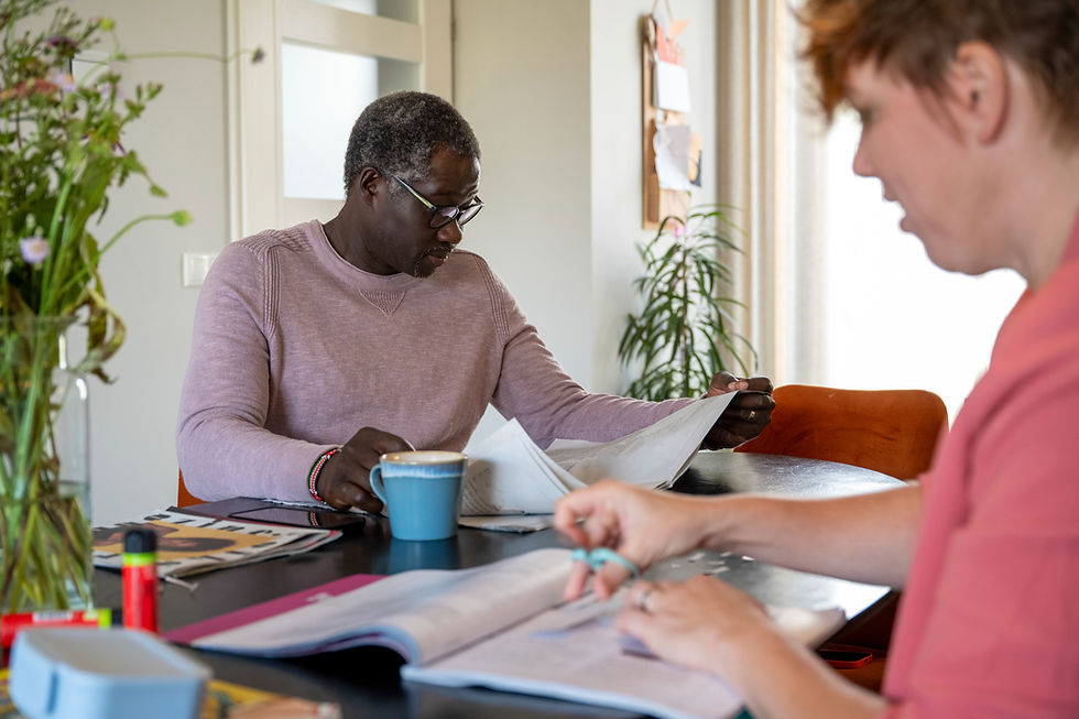 Advocate with teenager