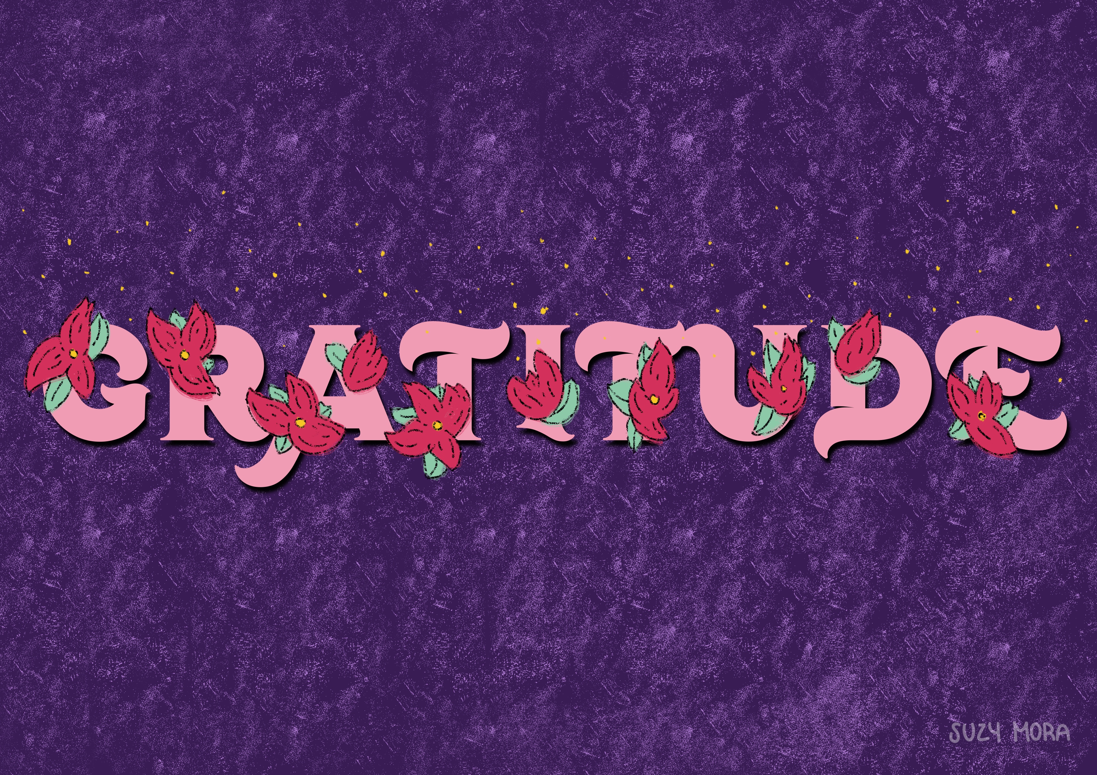 You flourish in gratitude