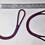Thumbnail: Rattan Burgundy Purse Handle