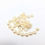 Thumbnail: 8mm Flatback Pearls 50 Pieces