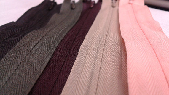 Thumbnail: 25 Invisible Zippers 22 Inch Mix And Match