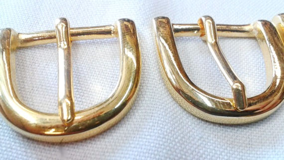 Thumbnail: Gold Buckle - Size 1" X 1" (4 Buckles)