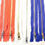 Thumbnail: High Glossy Polished European Zippers- Red, White, Blue