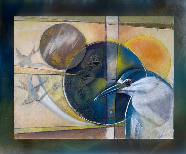 Sun and Moon | Mixed Media