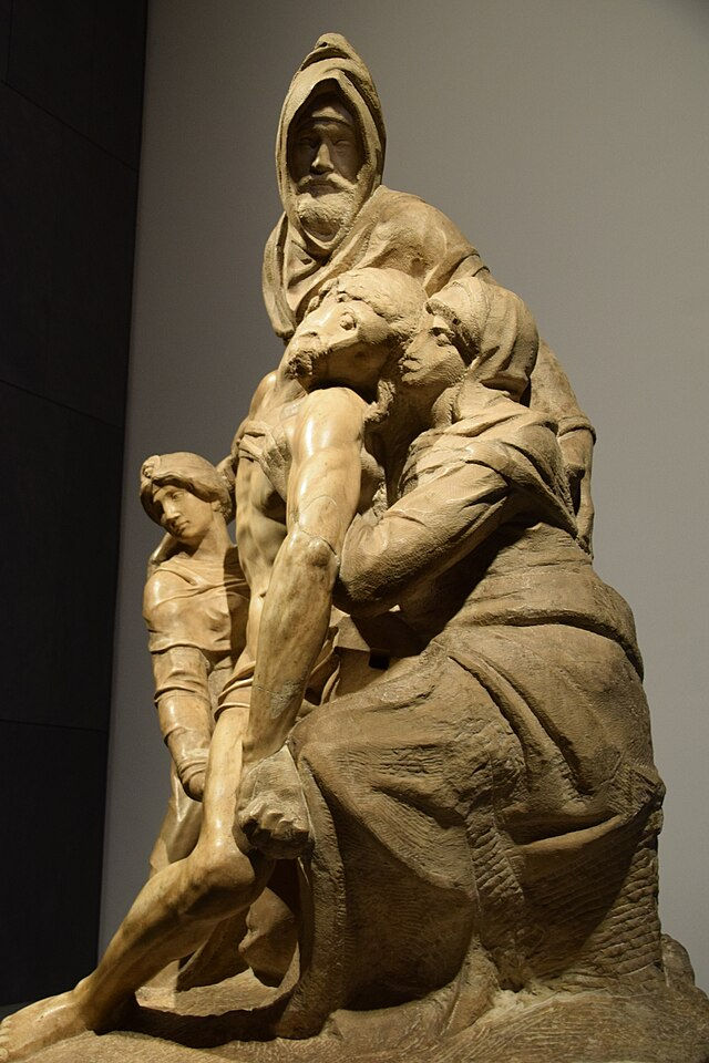The Florentine Pieta or Disposition Created by Michelangelo