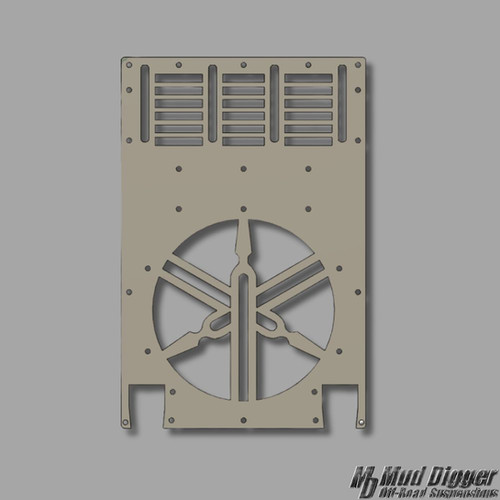 2019+ Yamaha YXZ Vented Radiator Shroud | Mud Digger Off-Road