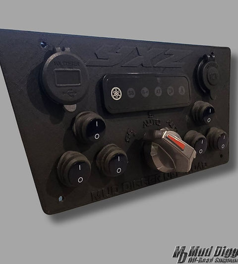 2024+ Yamaha YXZ SS/XTR Replacement Switch Panel | Mud Digger Off-Road