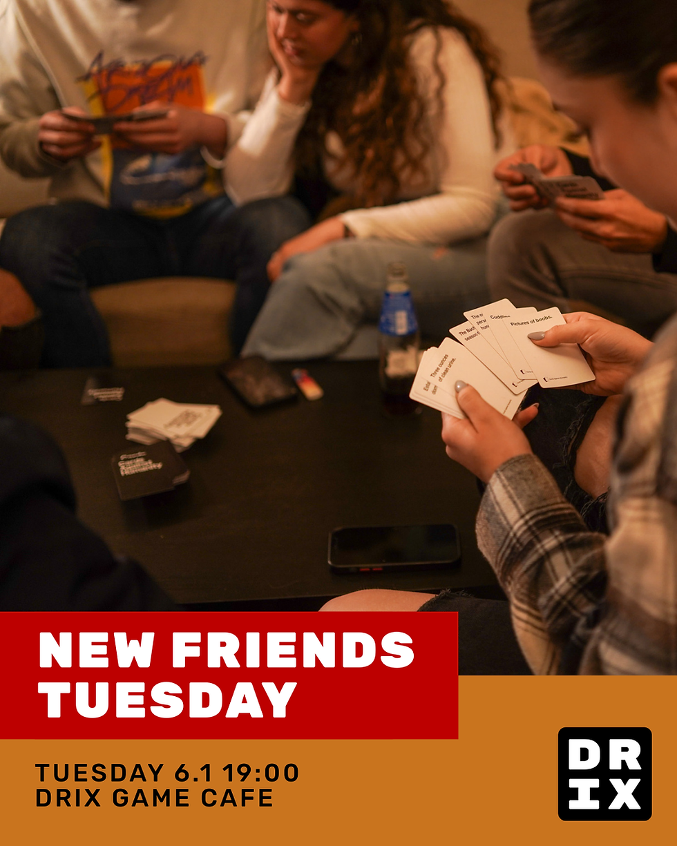 שלישי חברים חדשים | New Friends Tuesday