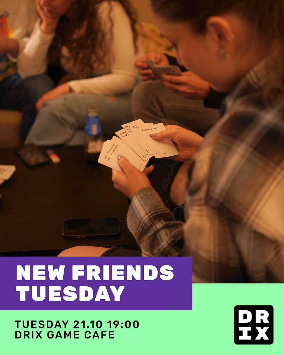 שלישי חברים חדשים | New Friends Tuesday
