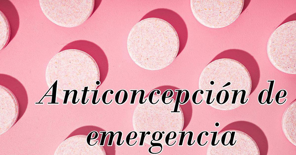 Anticoncepción de Emergencia