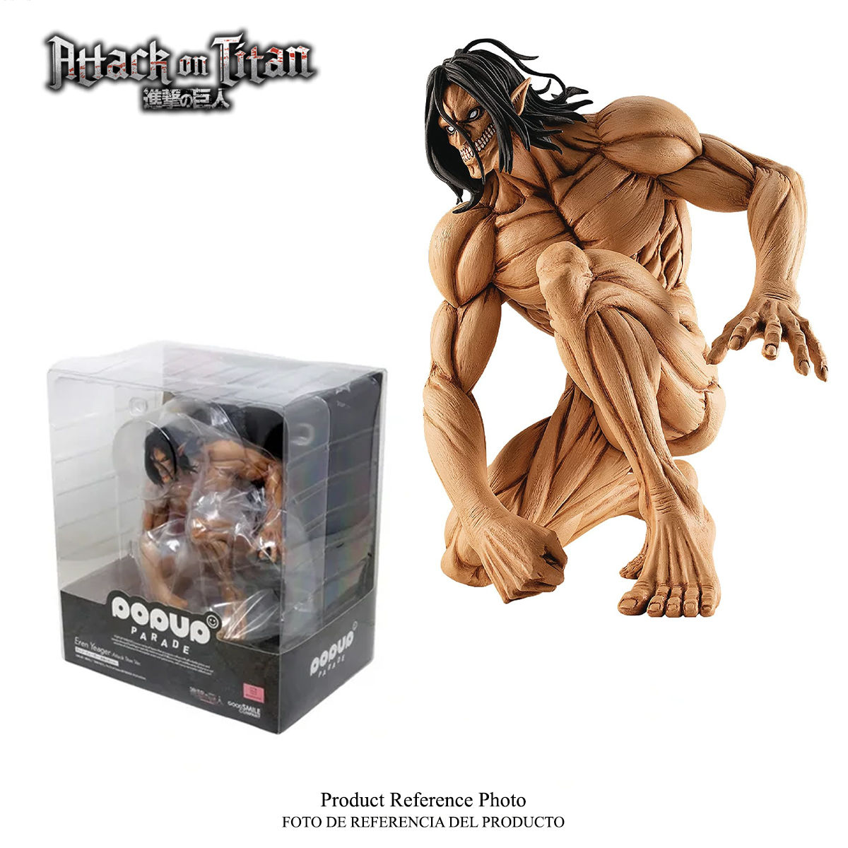 Figure GOOD SMILE COMPANY Attack On Titan Eren Attack Titan Version