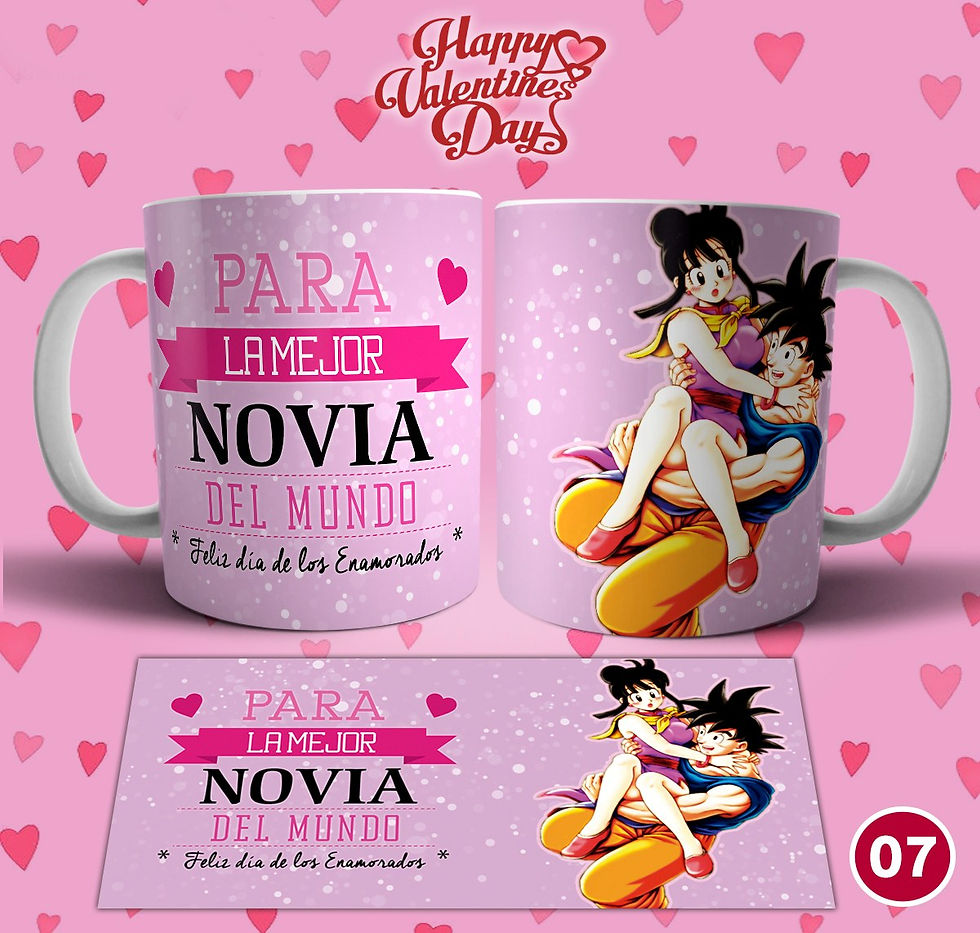 Thumbnail: Templates to sublimate mugs - San Valentin