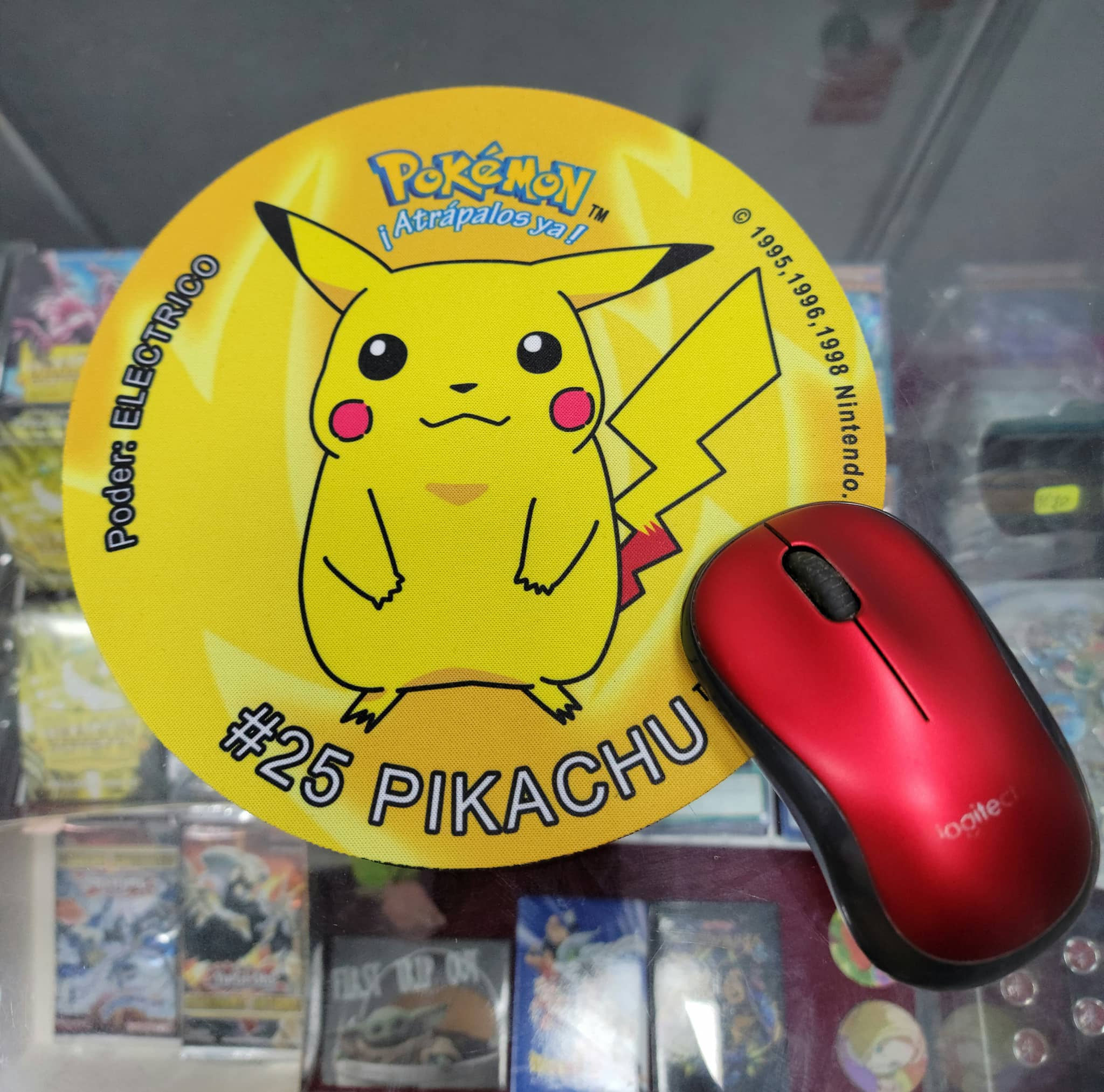 Mouse Pad Circular Pokemon