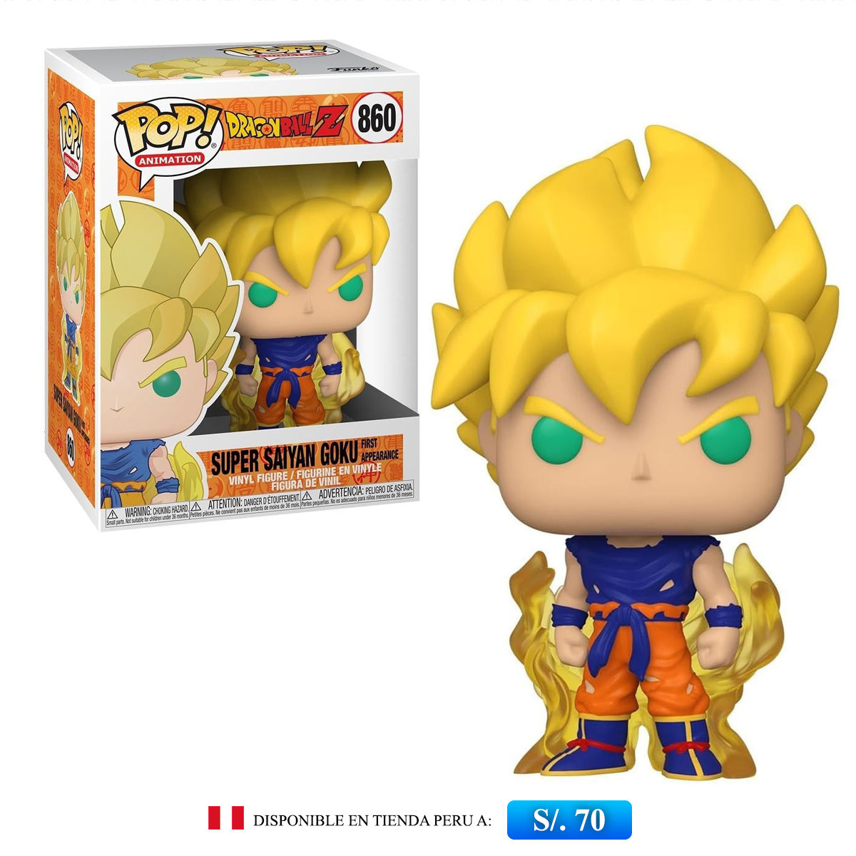 Funko Pop Animation: Dragon Ball Z - Goku 860